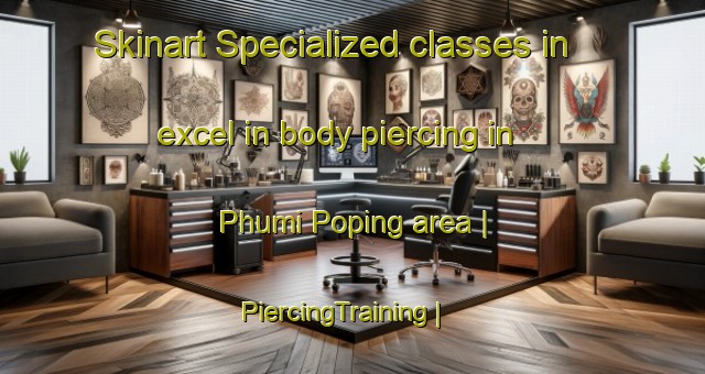 Skinart Specialized classes in excel in body piercing in Phumi Poping area | PiercingTraining | PiercingClasses | SkinartTraining-Cambodia